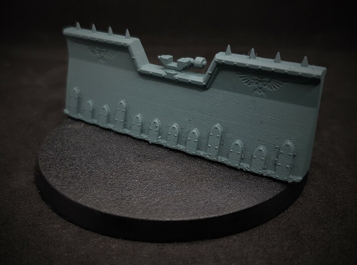 Heavy Weapon Barricade (Version 01) x3 3d printed 