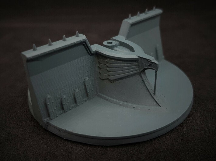 Heavy Weapon Barricade (Version 02) x2 3d printed 