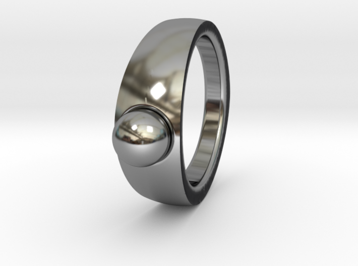 The Bezos Earth ring 3d printed
