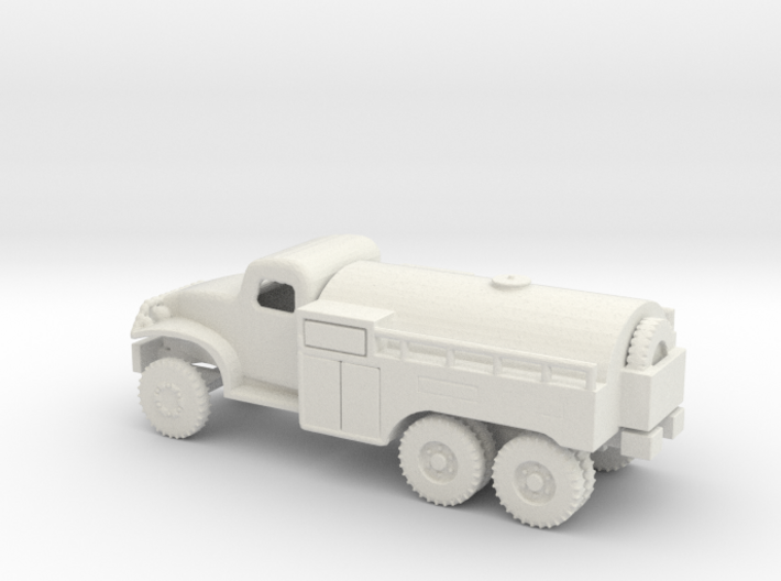 1/160 Scale USAAF GMC Fuel Truck 3d printed