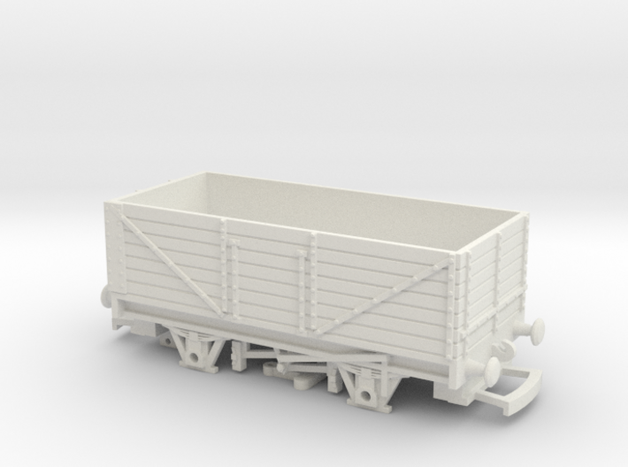 HO/OO scale 7 Plank wagon v2 Bachmann 3d printed