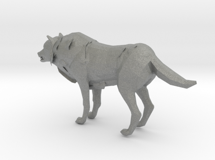 S Scale Wolf 3d printed This is a render not a picture