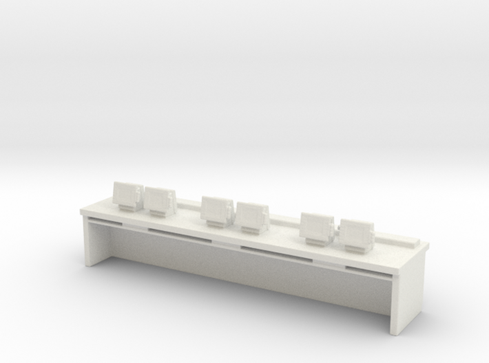 Fast Food Cash Counter 1/64 3d printed