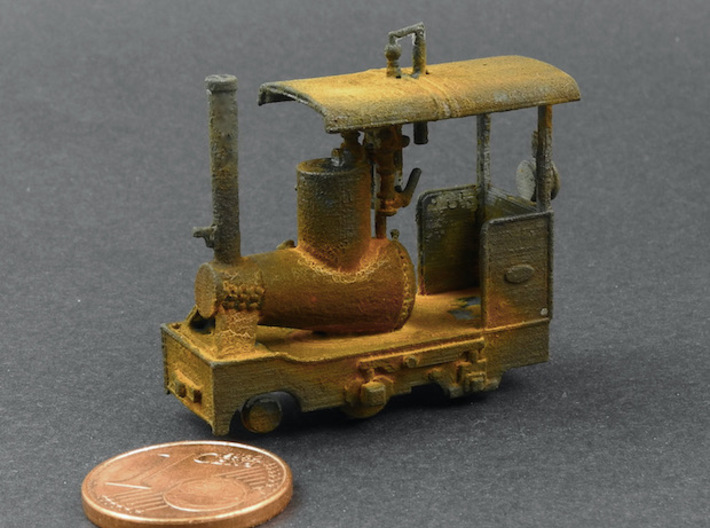Hohenzollern Works Scale H0f 3d printed 
