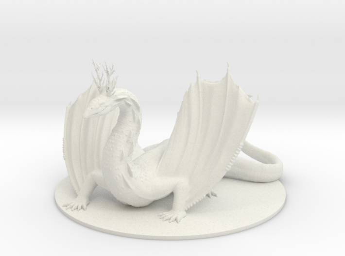 Ancient Deep Dragon 3d printed 
