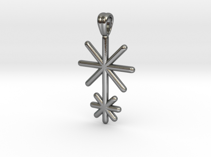 Symbolic 02 [pendant] 3d printed