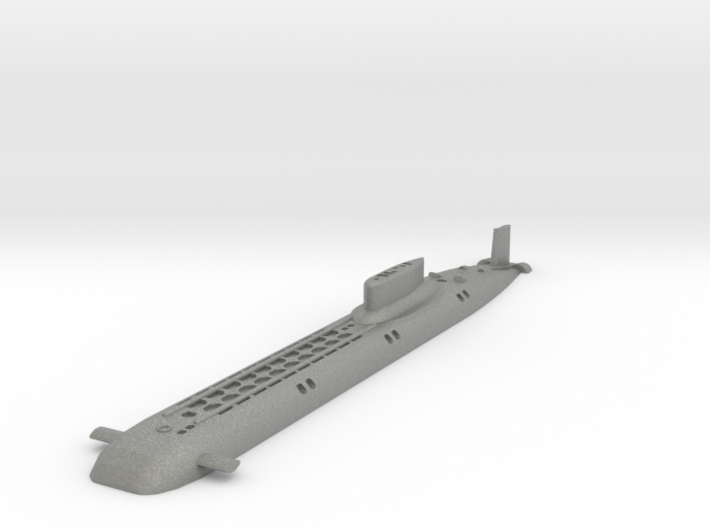 Typhoon Class Sub waterline 3d printed