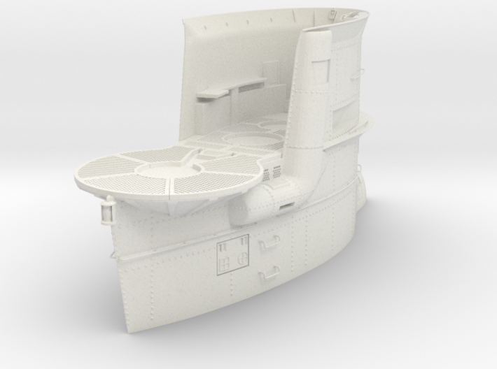 1/16 DKM Uboot VIIB Conning Tower 3d printed