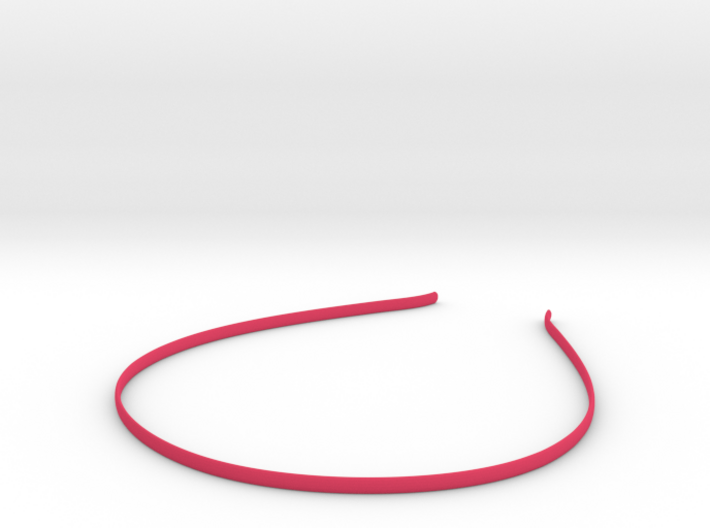Headband Smooth - 4mm height - 1.5mm Thick 3d printed