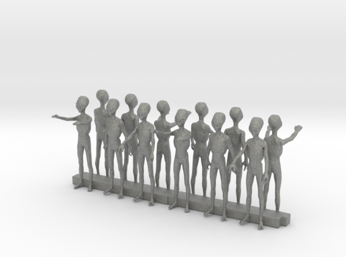 S Scale Aliens 3d printed This is a render not a picture