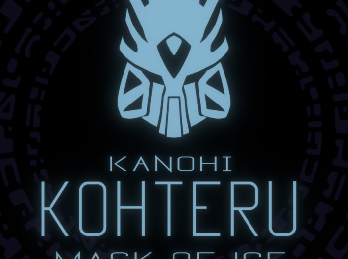 Great Kohteru, Mask of Ice (axle) 3d printed 