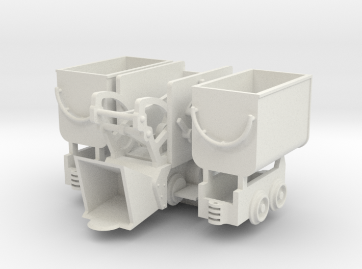 Eimco 12B Loader 18&quot; With Skips 3d printed