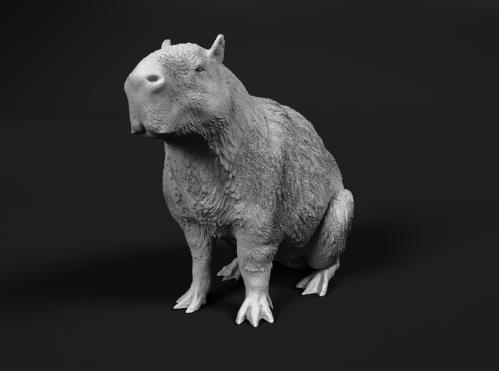 Capybara 1:12 Sitting Female 3d printed 