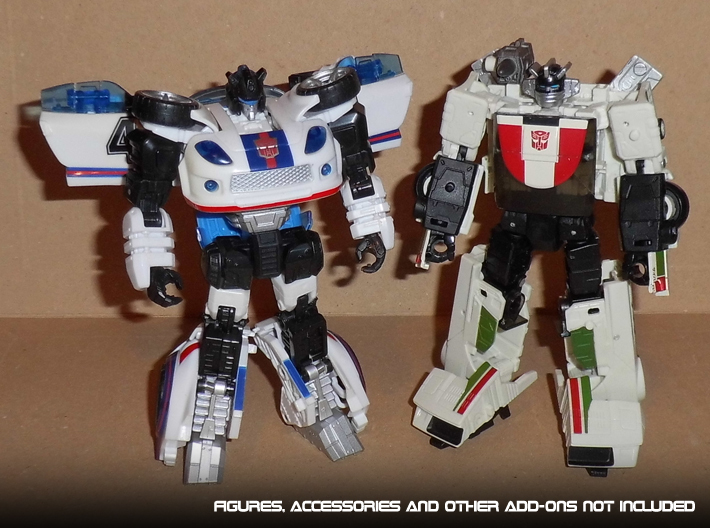Earthrise Wheeljack Weapon Mount Boots 3d printed