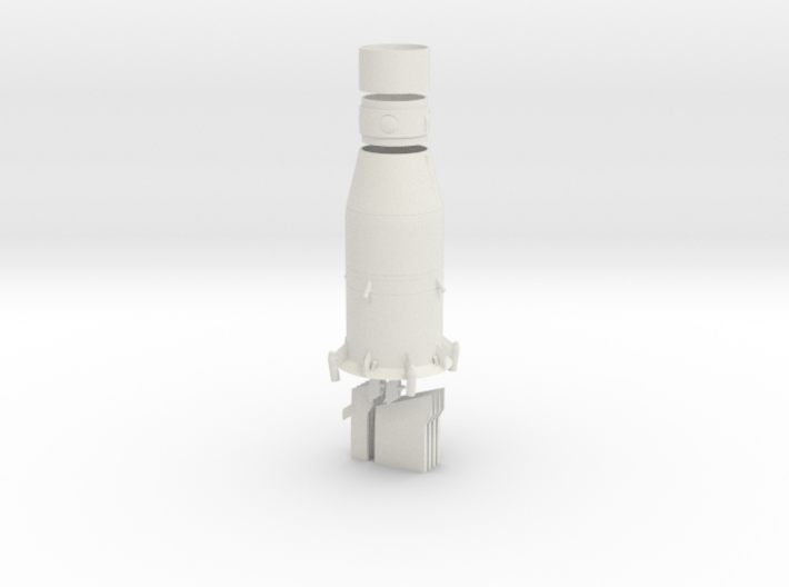 1/200 Saturn I Block II Conversion (Ver. 2) 3d printed