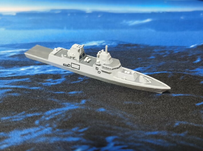 MKS 180 / F126 Frigate, 1/1800 3d printed Another Scheme