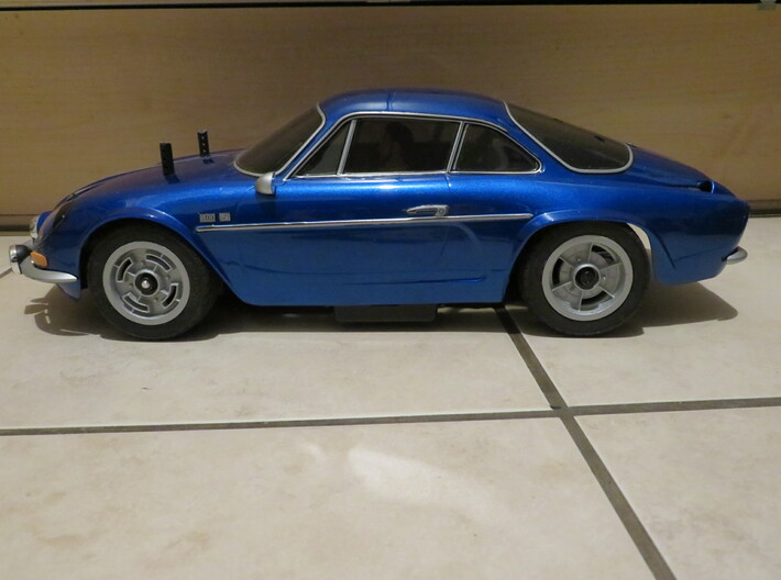 Rims for Tamiya Alpine A110 M-Chassis - Model-02 3d printed 