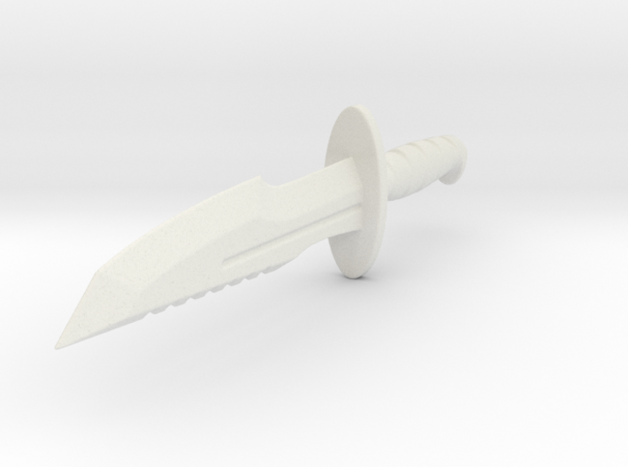 Space Marine Mcfarlane Action Figure Combat Knife 3d printed