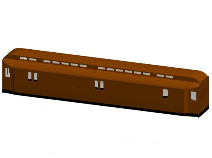 Do2 - Swedish passenger wagon 3d printed CAD-model