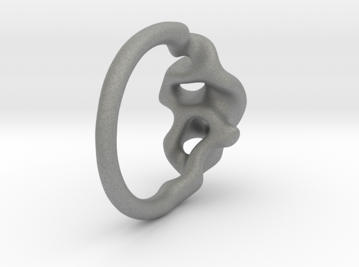 Reaction Diffusion Ring Nr. 12 (Size 54) 3d printed