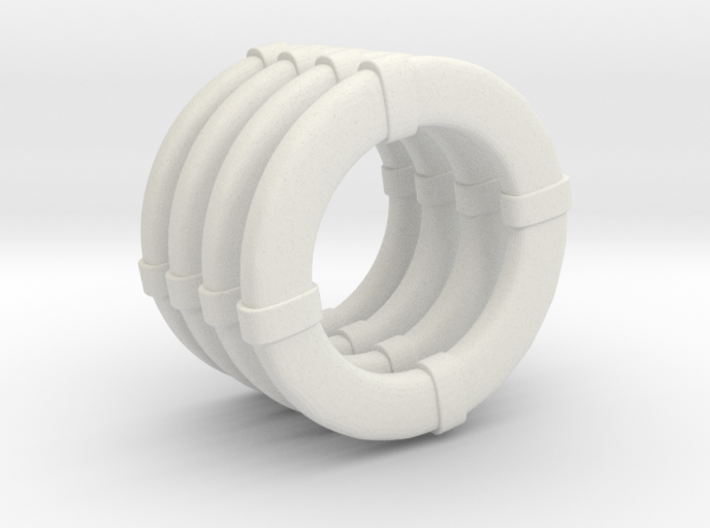 1/24 DKM Raumboote R-301 Life Ring SET x4 3d printed