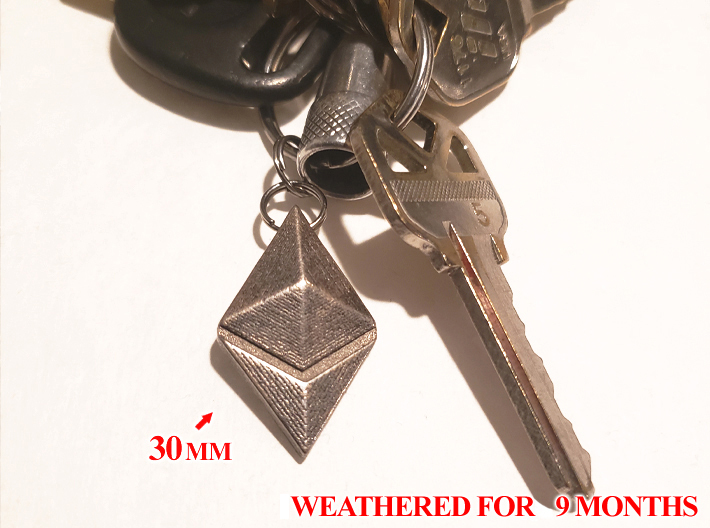 ETH Keychain/Necklace_30mm 3d printed 