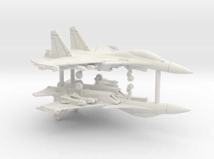 Su-30SM Flanker H (Loaded) 3d printed