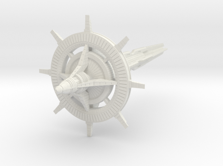 Discovery Era Starbase 1 3d printed