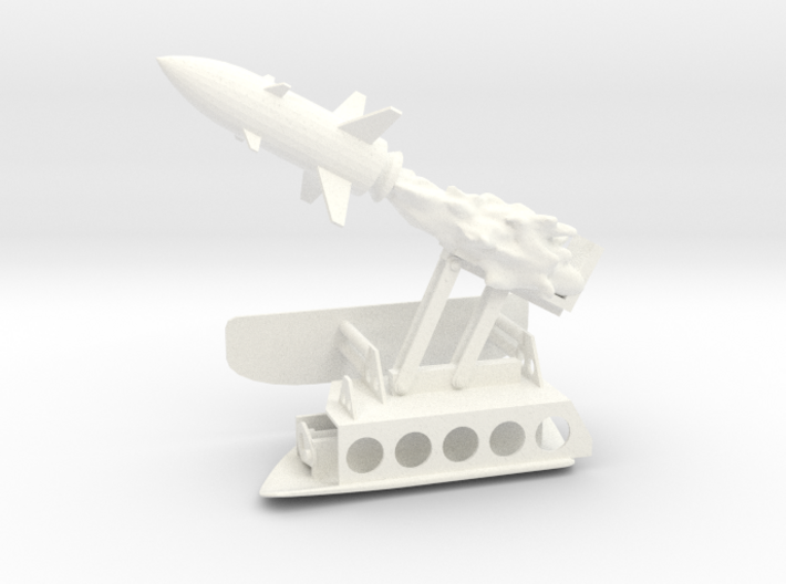 James Bond - Left Side Car Missile - Launching 3d printed