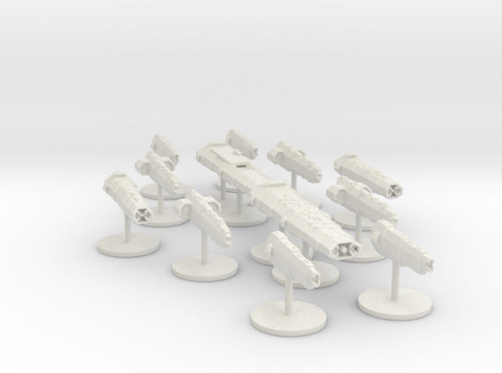 battle group game peaces 3d printed