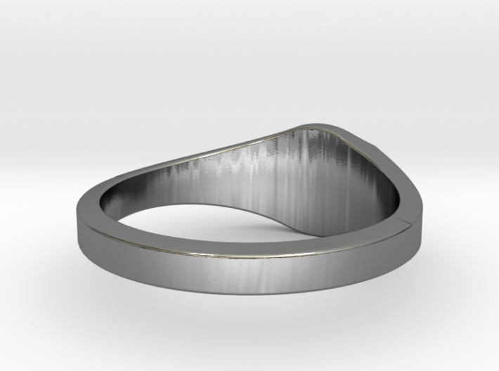 CC Signet Small Ring 3d printed