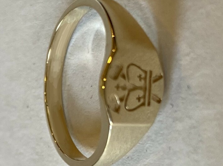 SEAS Signet Small Ring 3d printed 