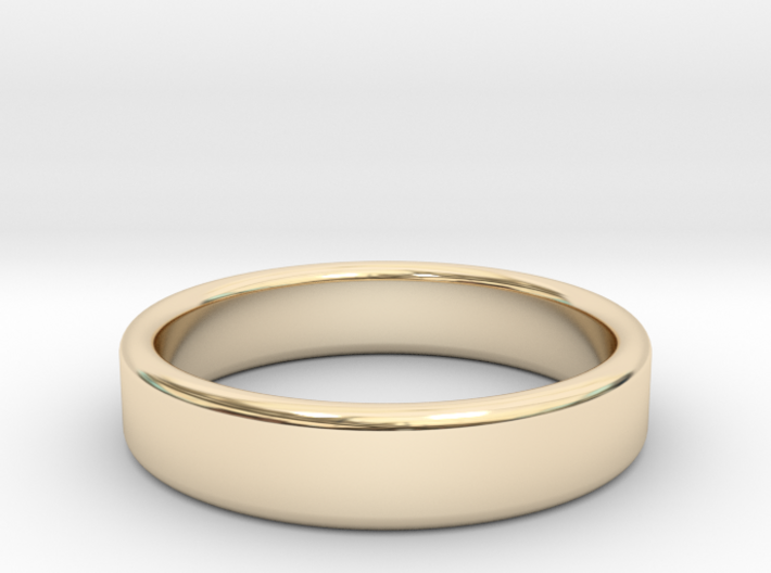 Comfy, narrow 3D-printed ring 3d printed