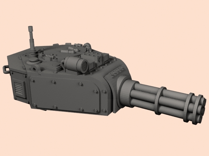 28mm old LRBT turret (choose gun) 3d printed 