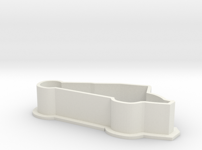Wingless Sprint Car Cookie Cutter 3d printed 