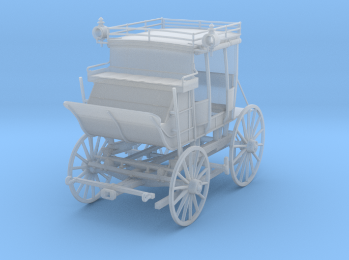 Cobb &amp; Co Coach #4 [Compact] 1:48 scale 3d printed