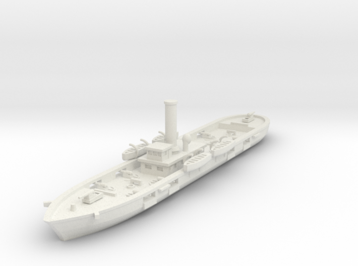 1/600 USS Varuna 3d printed