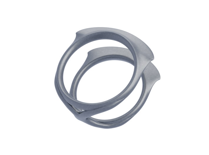 LoopLock - Belt Fastener Ring 3d printed 