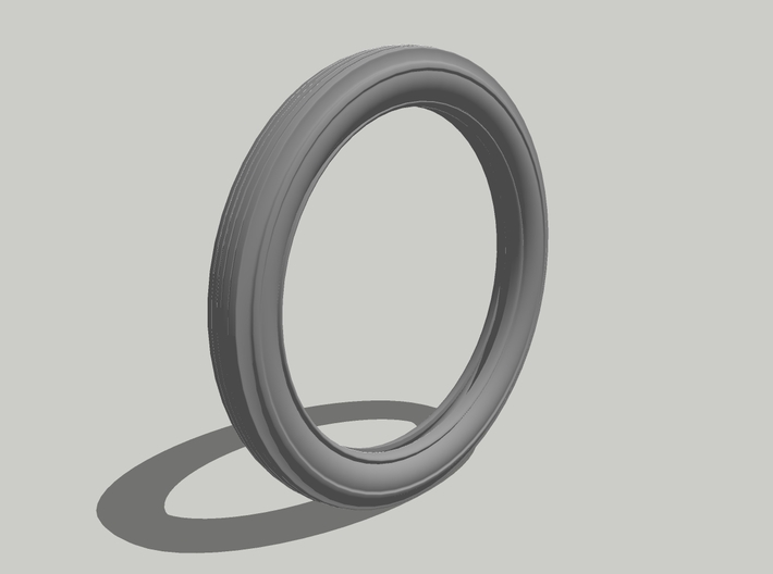 Ford Model T tire (clincher type) 3d printed 