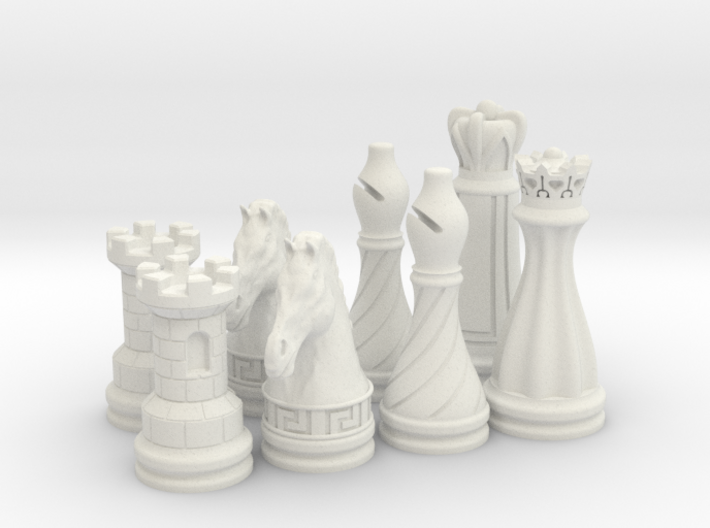 CHESS SET 3d printed