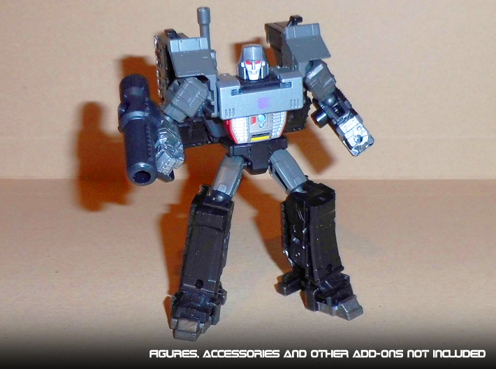 Height Kit for WFC Kingdom Core-Class Megatron 3d printed