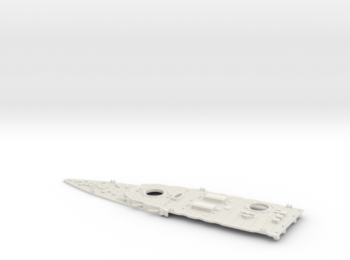1/700 A-H Battle Cruiser Design Ic Stern Deck 3d printed