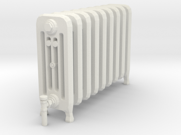 Radiator Heater 01. 1:12 Scale 3d printed