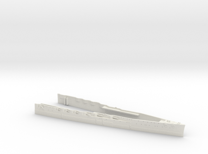 1/600 A-H Battle Cruiser Design Ic Bow 3d printed