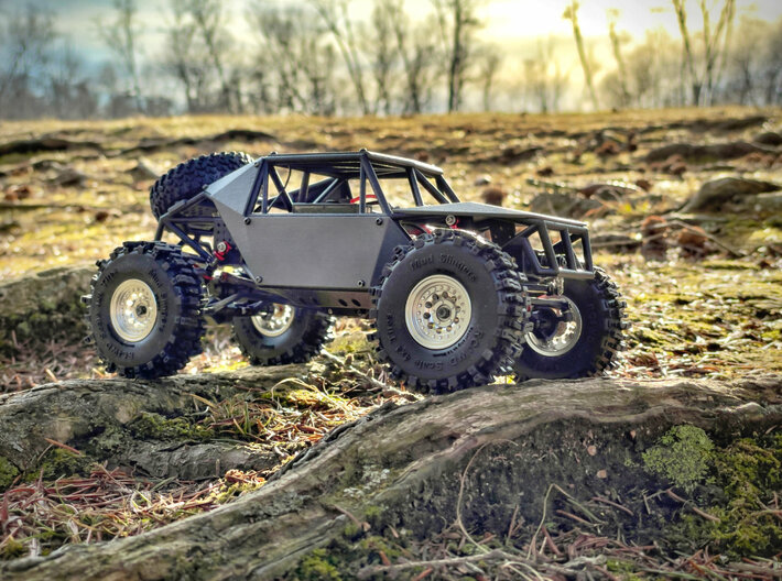 Sledgehammer Ultra4 Chassis for SCX24 3d printed Pre-production Prototype