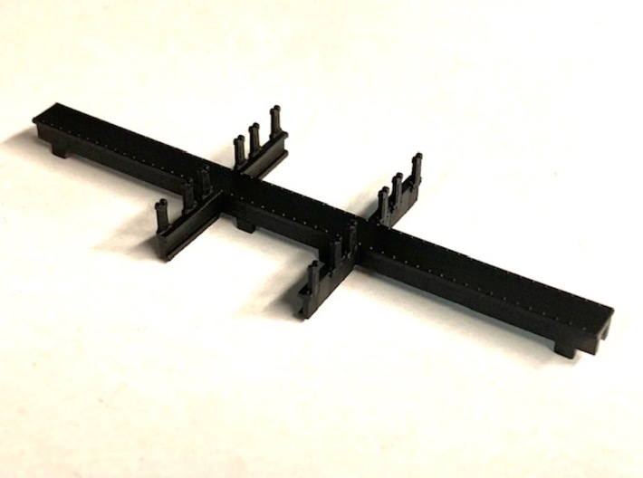 NYC Truss Rod Underframe - 36' Accurail Boxcar 3d printed Underframe following painting
