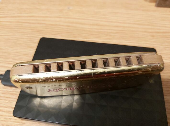 Hohner Golden Melody Comb 3d printed 