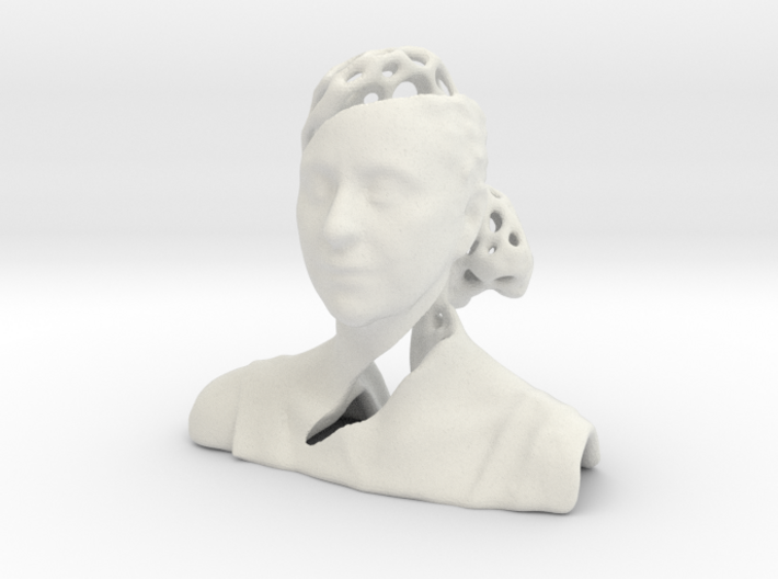 Voronoi Woman (3rd Edition) 3d printed