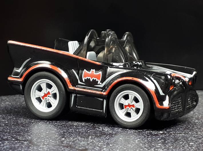 HWtooned Batmobile original 13x5&15x7 stagger  3d printed 