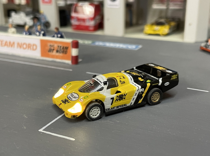 Porsche 956 Chassis 3d printed 